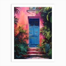 Blue Door 1 Art Print