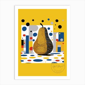 Pear design 1252525 Art Print