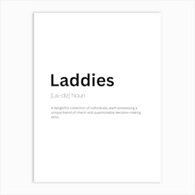 Laddies Definition Meaning Affiche