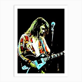 Neil Young 6 Art Print