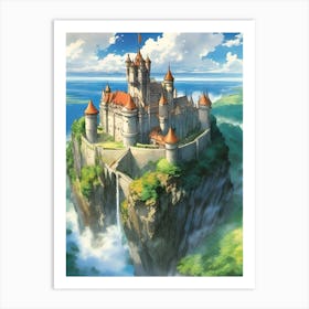 Castle in the Sky Art Print
