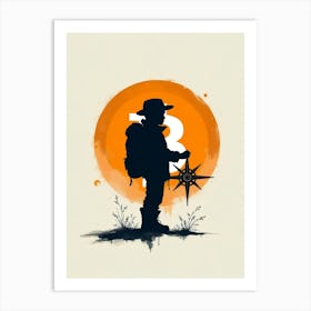 Bitcoin Explorer Art Print