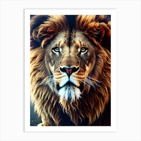 Lion 3 Art Print