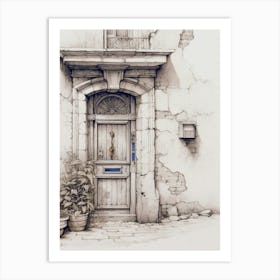 Door To Rome Art Print