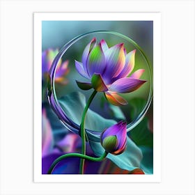 Lotus Flower 126 Art Print