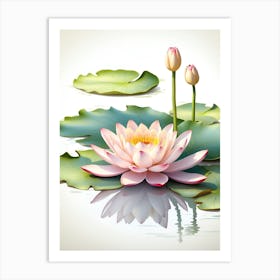 Lotus Flower 59 Art Print