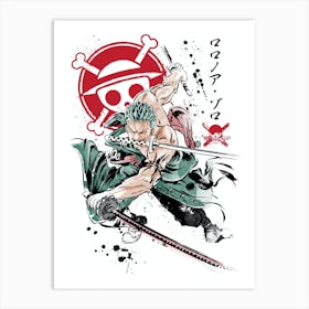 Pirate Hunter Art Print