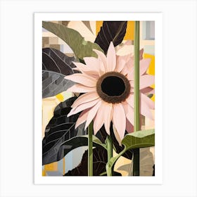 Flower Illustration Sunflower 3 Art Print