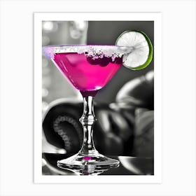 Cocktail In A Glass 2 Art Print