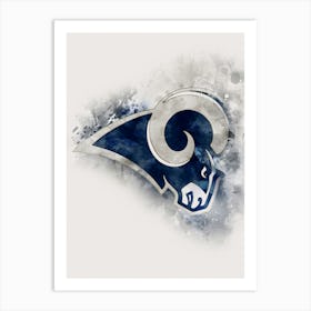 St Louis Rams Painting Art Print