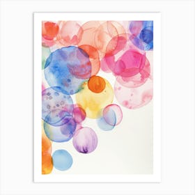 Watercolor Background 3 Art Print