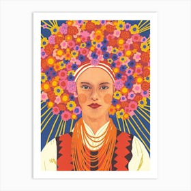 Ukrainian Bride Art Print