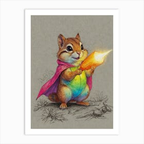 Chipmunk 1 Art Print