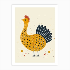 Yellow Turkey 1 Art Print