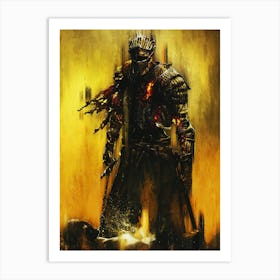 Dark Souls Soul Of Cinder Art Print