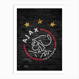 Ajax Amsterdam Art Print