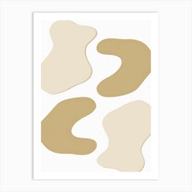 Beige Art Print