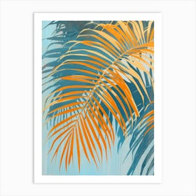 Palm Leaves Art Print