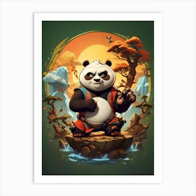 Panda Bear 1 Art Print