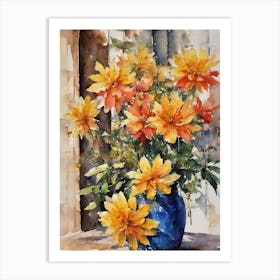 Cambodia Flower 1 Art Print