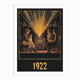 Aihrgdesign A Vintage Technology Poster Celebrating The Radio A36a3eb0 78e4 442e 9655 4922e10d492e 0 Art Print