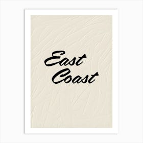 East Coast Coastal Art Print