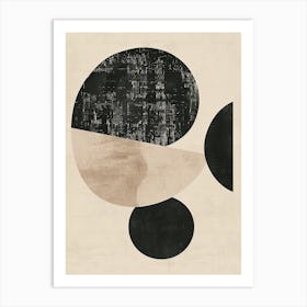 Sisimiut Stone Park Bauhaus Minimalist Art Print