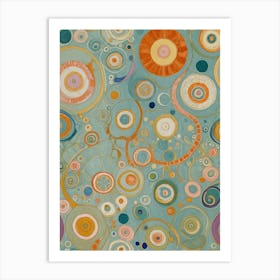 Abstract Organisms Art Print