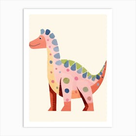 Nursery Dinosaur Art Scelidosaurus 2 Art Print