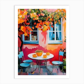 Patio Table And Chairs Art Print