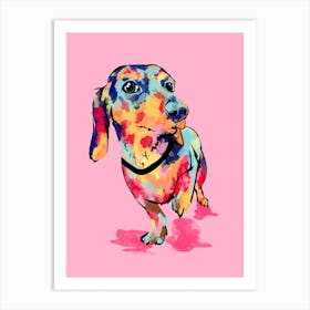 Rainbow Pup Art Print