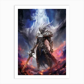 Dark Knight 2 Art Print