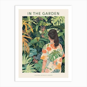 In The Garden Poster Montreal Botanical Gardens 2 Art Print