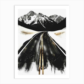 Road To Nowhere Canvas Print 2 Art Print