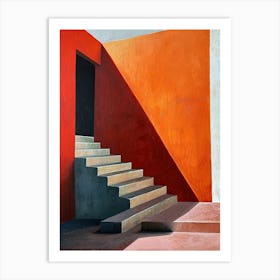 Stairway To Heaven, Minimalism 1 Art Print