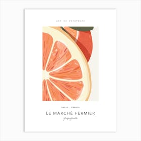 Grapefruits Le Marche Fermier Poster 2 Art Print