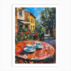 Rome Espresso Made In Italy 7 Art Print