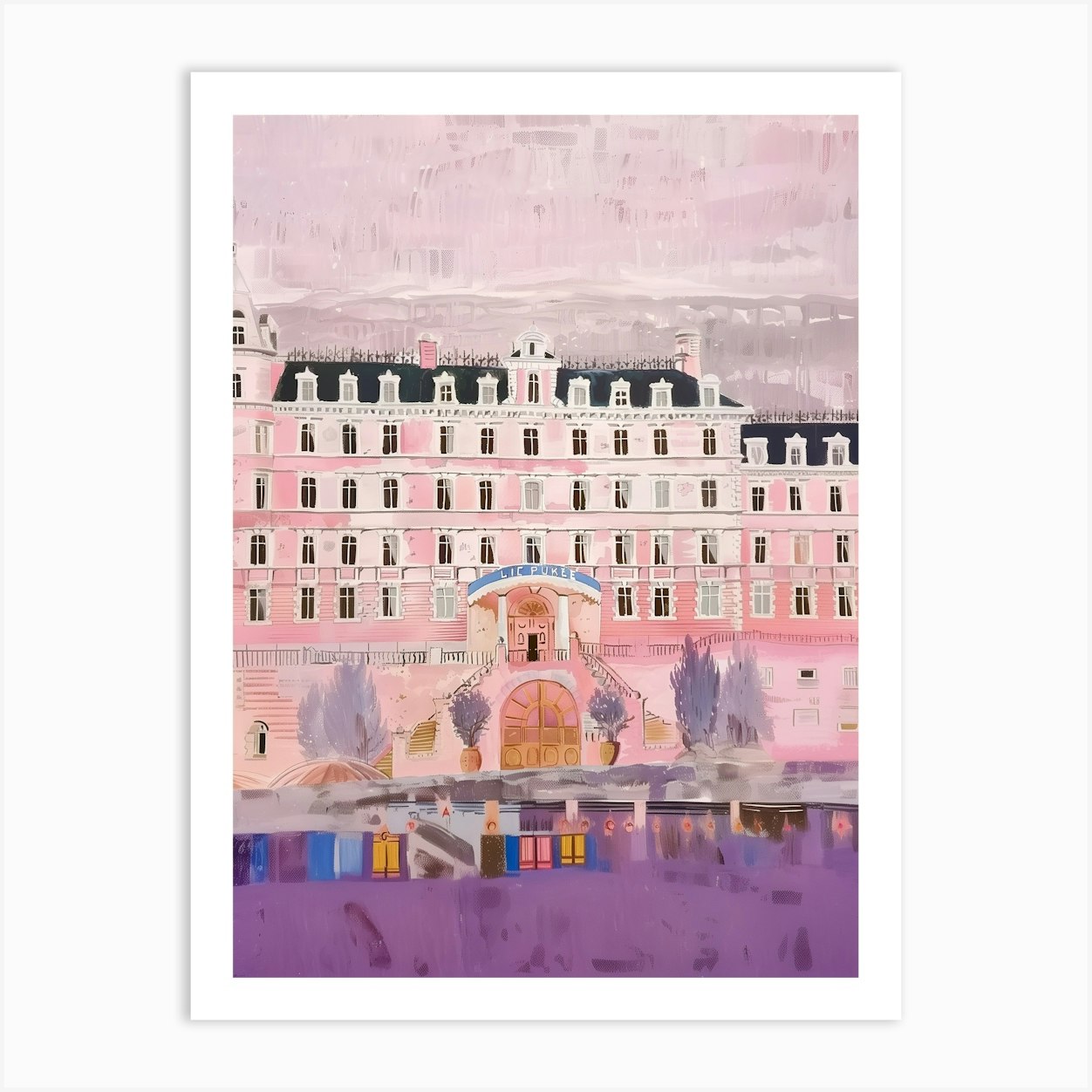 Grand Budapest Hotel 22 Art Print by AST prints