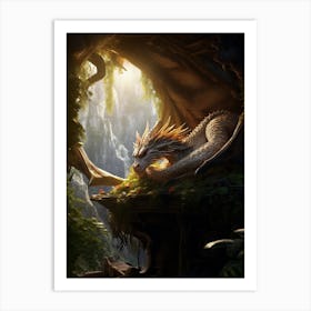 Dragon Lair Nature 8 Art Print