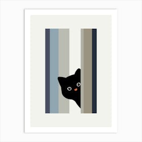 Hello Cat II Art Print