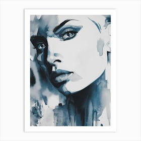 Portrait Of A Woman 7 Art Print