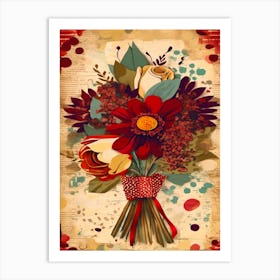 Bouquet Of Flowers 2 Art Print