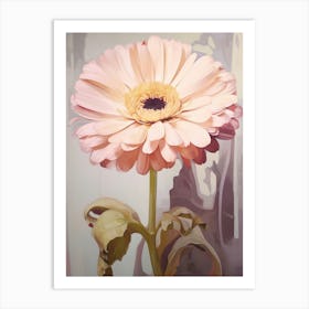 Floral Illustration Calendula 2 Art Print