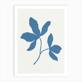 Minimalist Leaf 05 Art Print