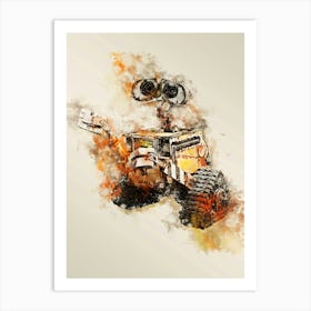 Wall E Art Print