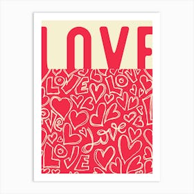Valentine'S Day love Art Print