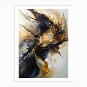 Strokes of Paint Art Print