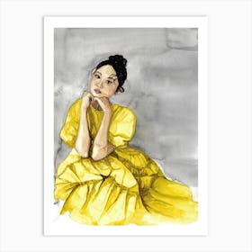 Asian Beauty Art Print