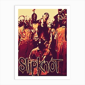 Slipknot band music 3 Art Print