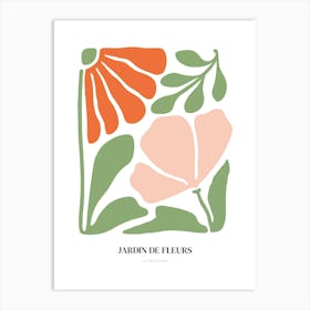 Jardin De Fleurs No 6 Art Print